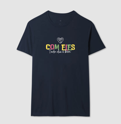 Camiseta Família - Com eles