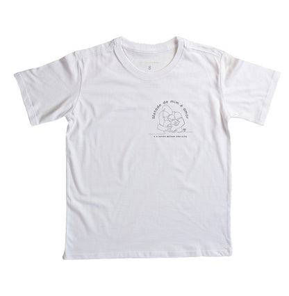 Camiseta Infantil - Família Metade de mim é amor