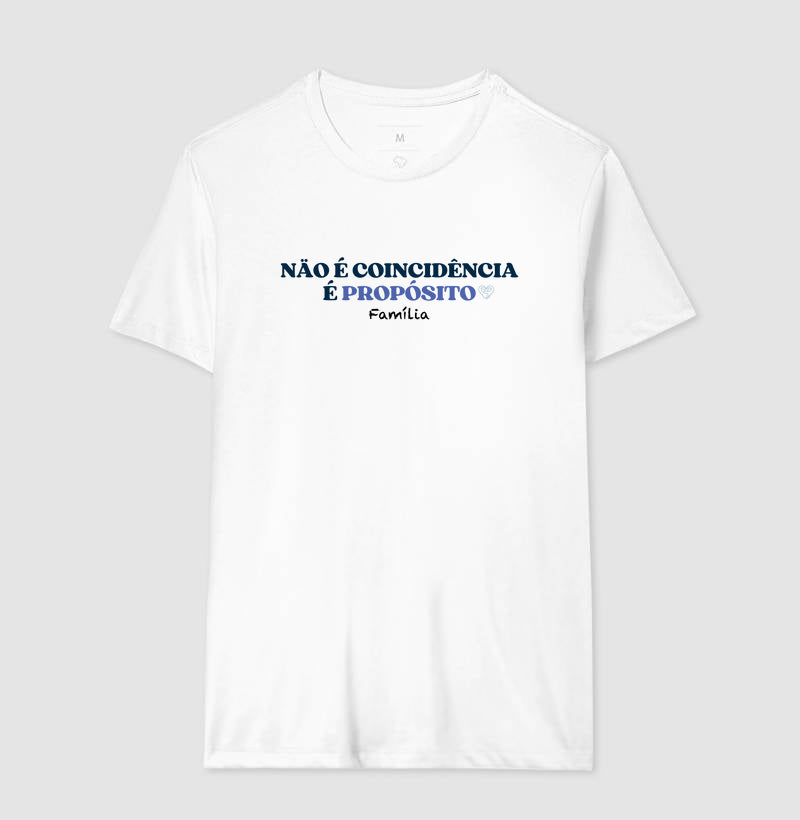 Camiseta - Não é coicidência