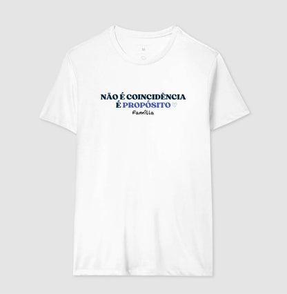 Camiseta - Não é coicidência