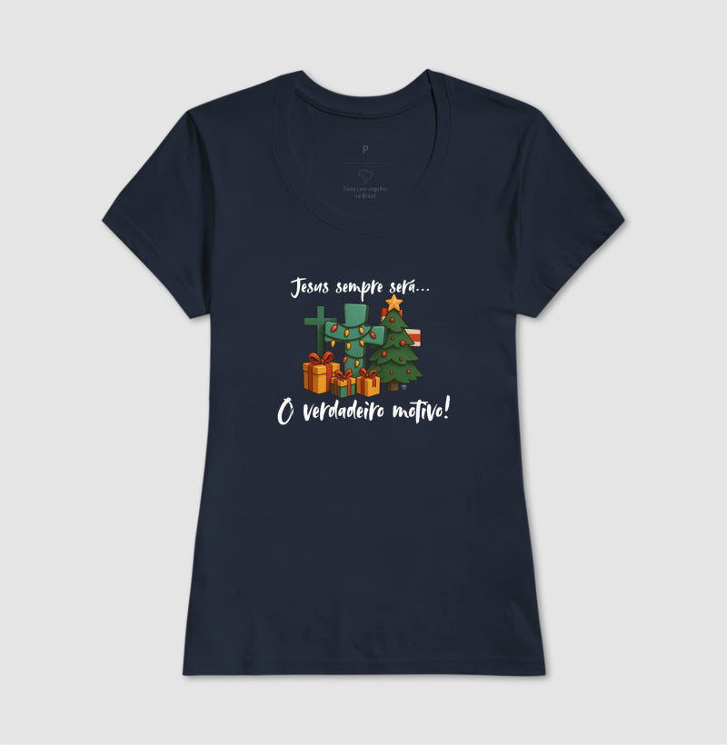 Camiseta verdadeiro sentido do natal