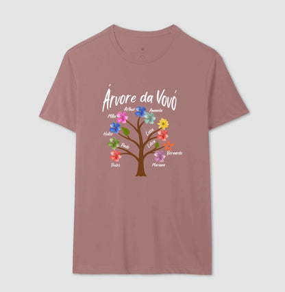 Camiseta Personalizada Árvore da Vovó