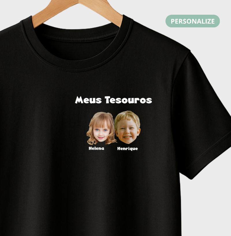 Camiseta Meus Tesouros