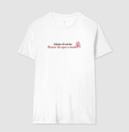 Camiseta Personalizada - Maior do que o Medo
