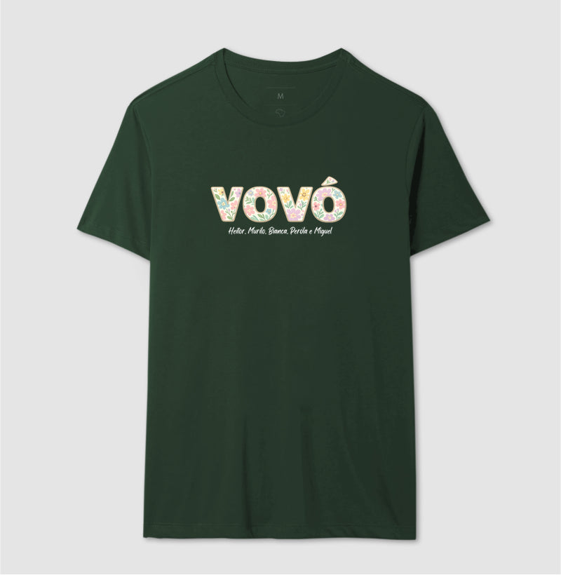 Camiseta Personalizada Bisavó / Vovó Floral