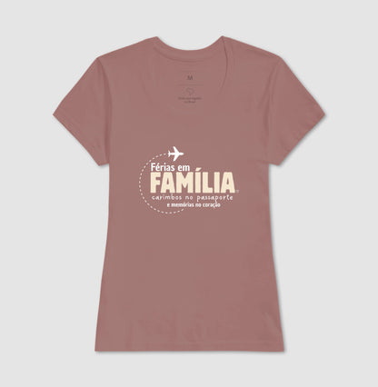 Camiseta - Férias em Família