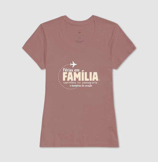 Camiseta - Férias em Família