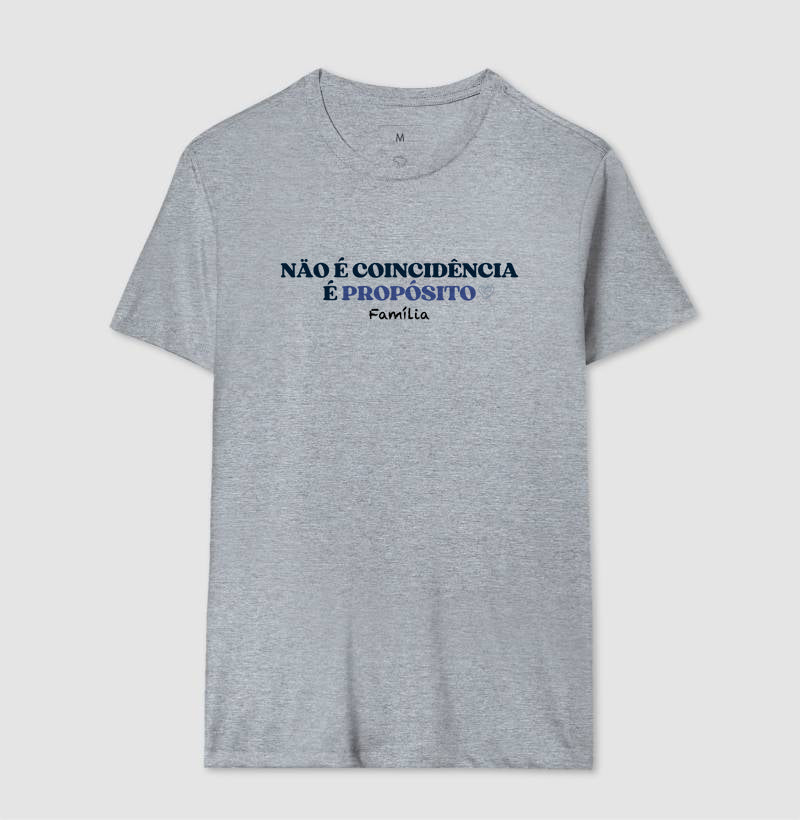 Camiseta - Não é coicidência