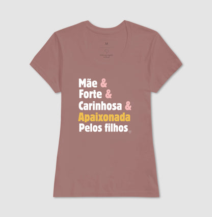 Camiseta para a Mãe apaixonada pelos filhos