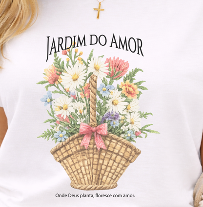 Camiseta Jardim de Amor