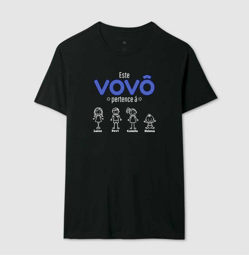 #6427-2 PAULO DA SILVA CAMISETA PRETA P