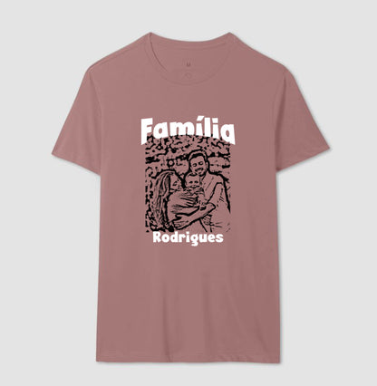 Camiseta - Retrato Família