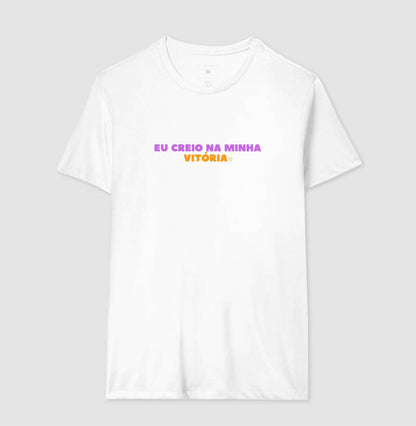 Camiseta Personalizada - Eu creio na vitória