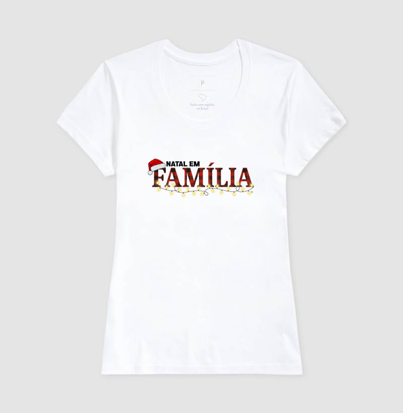 Camiseta Natal em Família