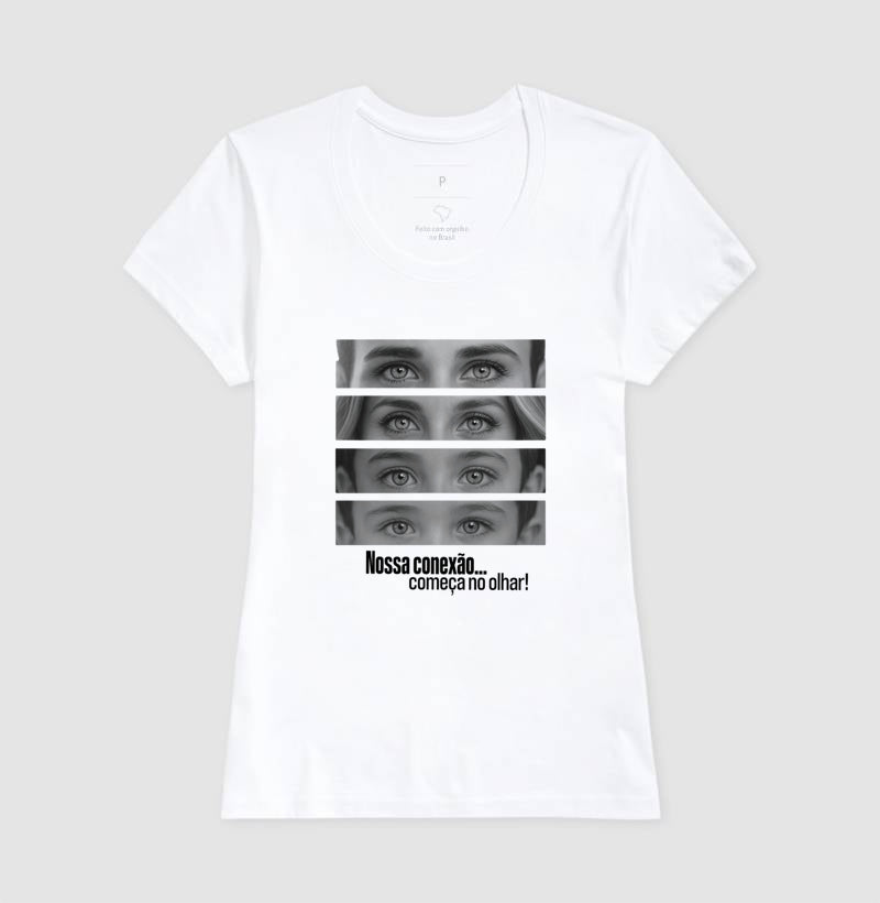 Camiseta Personalizada Olhares