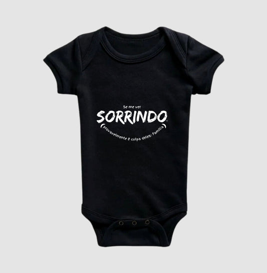 Body Infantil - Se me ver sorrindo