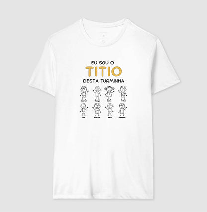 Camiseta Personalizada Eu sou o Titio/Titia desta turminha