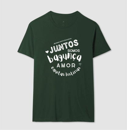 Camiseta - Família Juntos somos Bagunça