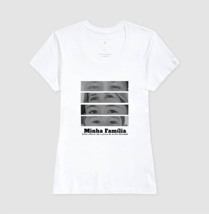 Camiseta Personalizada Família - Olhares