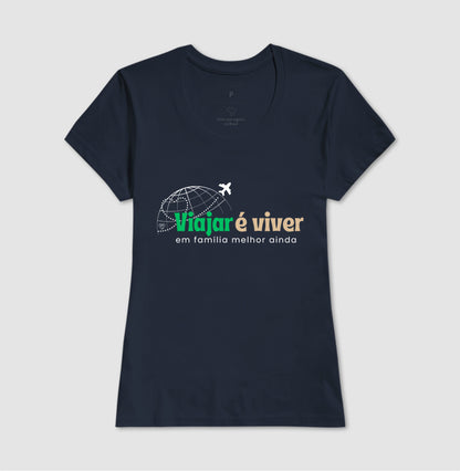 Camiseta Viajar é Viver