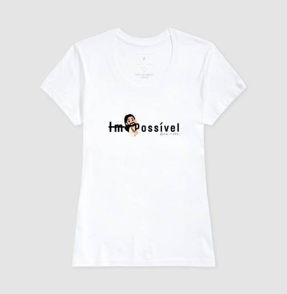 Camiseta Com Deus tudo é Possível