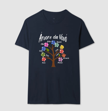 Camiseta Personalizada Árvore da Vovó