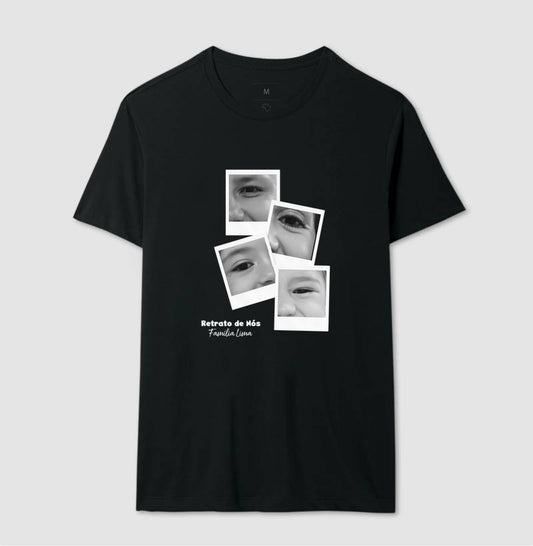 Camiseta Família - Retrato de nós