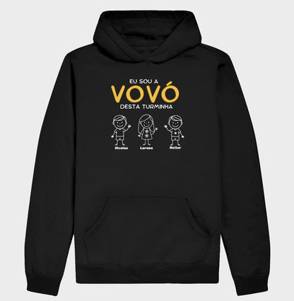 Moletom Personalizado Eu sou a Vovó/Vovô desta turminha