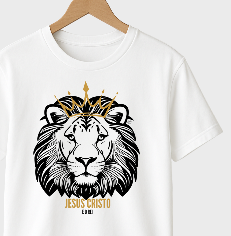 Camiseta Jesus Cristo é o Rei