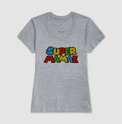 Camiseta Mãe - Super mamãe