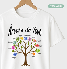 Camiseta Personalizada - Árvore da Vovó