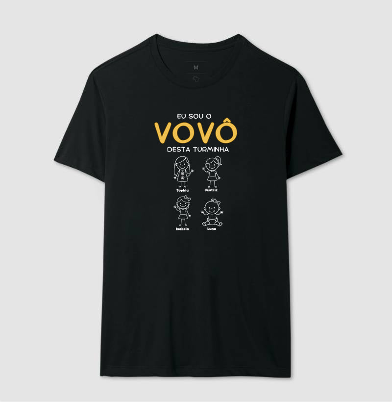 #6399 Margareth Bernardes CAMISETA PRETA 4G