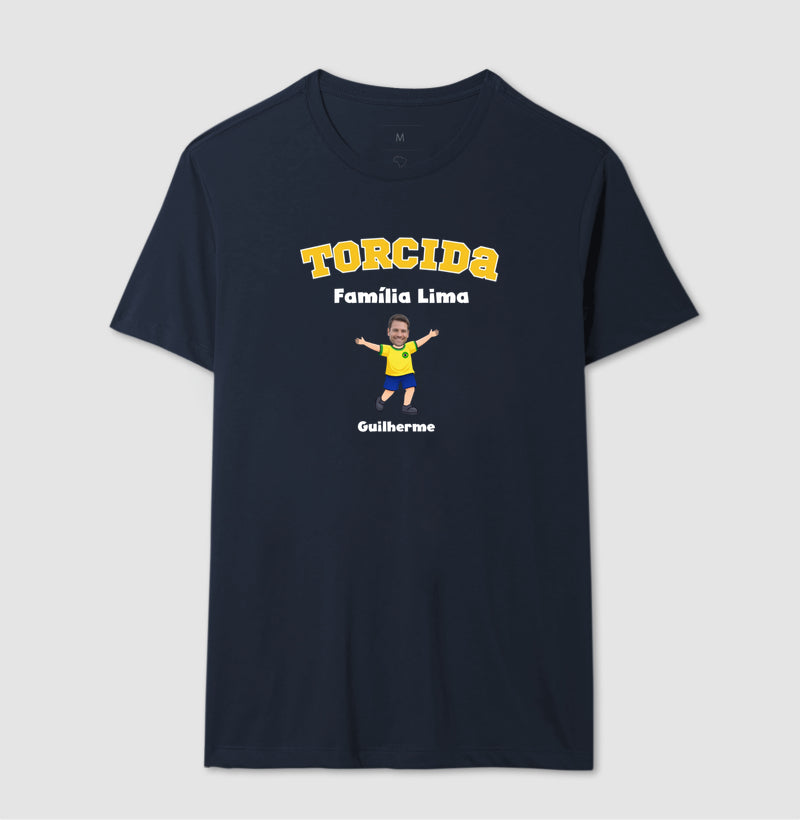 Camiseta Personalizada Torcida da Família