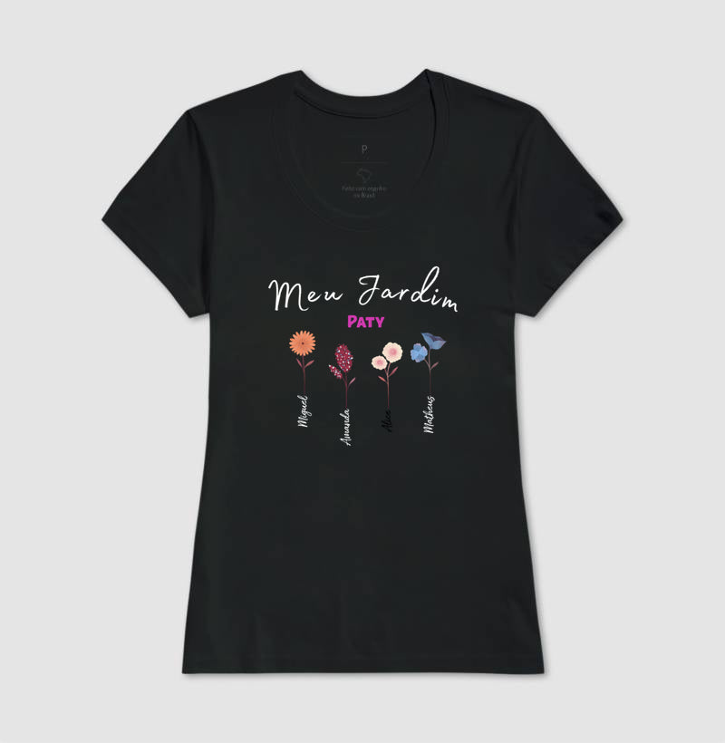 Camiseta Personalizada Jardim da Mamãe
