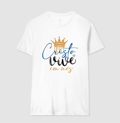 Camiseta Cristo vive em nós