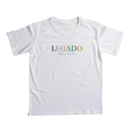 Camiseta Infantil - Legado ( Pode personalizar)