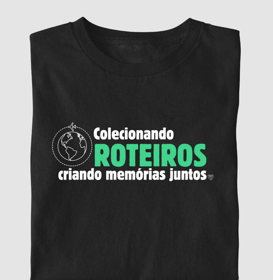 Camiseta Viagem - Colecionando Roteiros