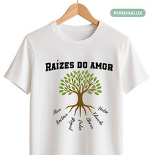 Camiseta Personalizada - Raízes do Amor