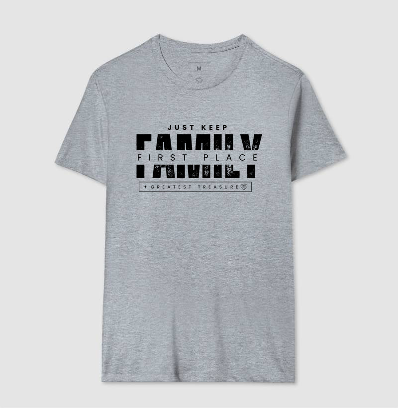 Camiseta Família - Just Keep Family