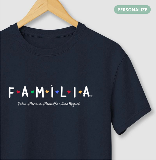 Camiseta - Família Divertida