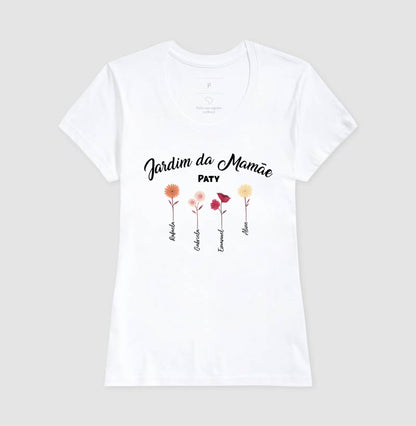 Camiseta Personalizada - Jardim da Mamãe