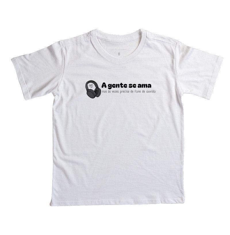 Camiseta Infantil - A gente se ama