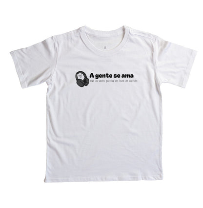 Camiseta Infantil - A gente se ama