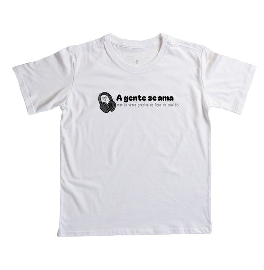 Camiseta Infantil - A gente se ama
