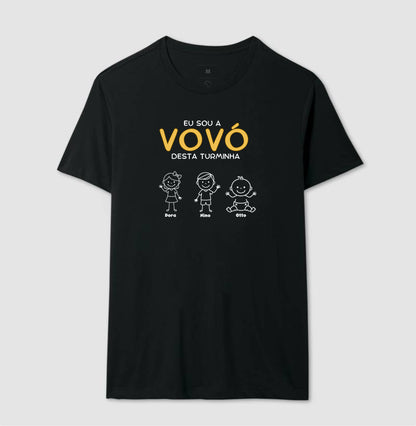 #6404 Josiane Pescador CAMISETA PRETA M
