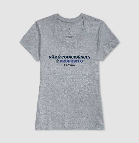 Camiseta - Não é coicidência