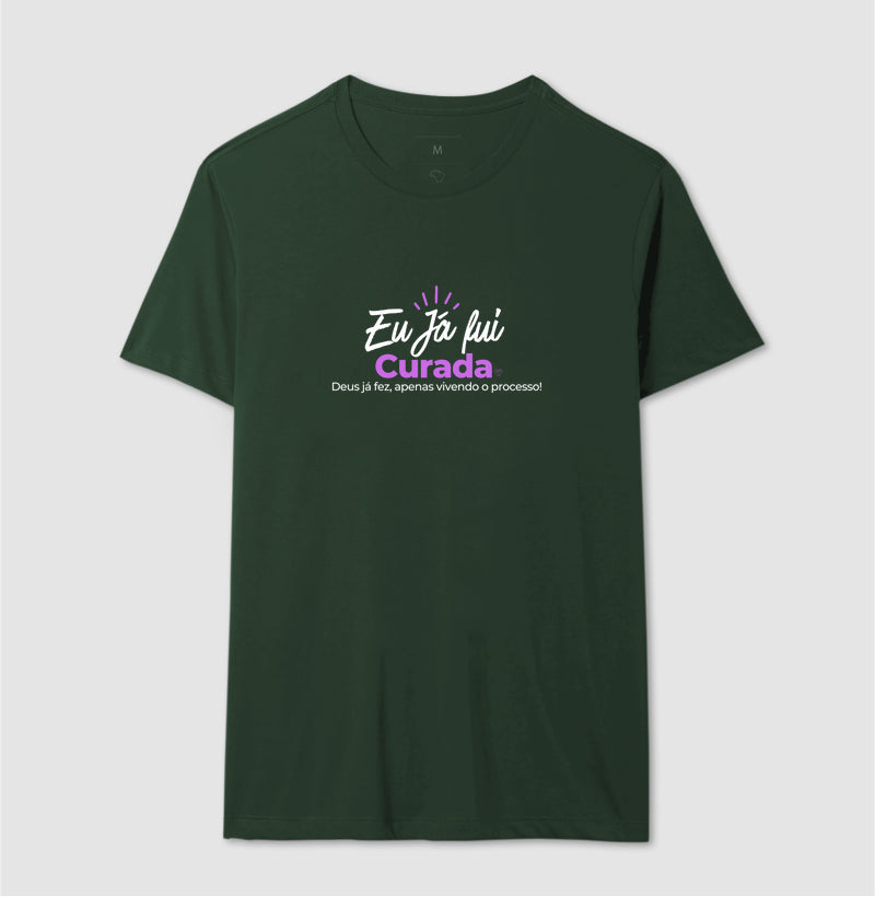 Camiseta  Eu já fui Curada