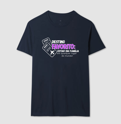 Camiseta Viagem Família meu Destino Favorito