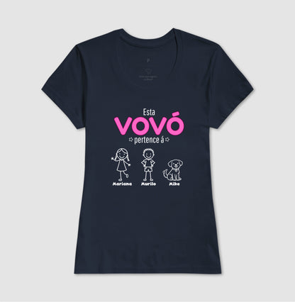 Camiseta Personalizada - Vovô/Vovó  Netos e Pets