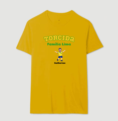 Camiseta Personalizada Torcida da Família